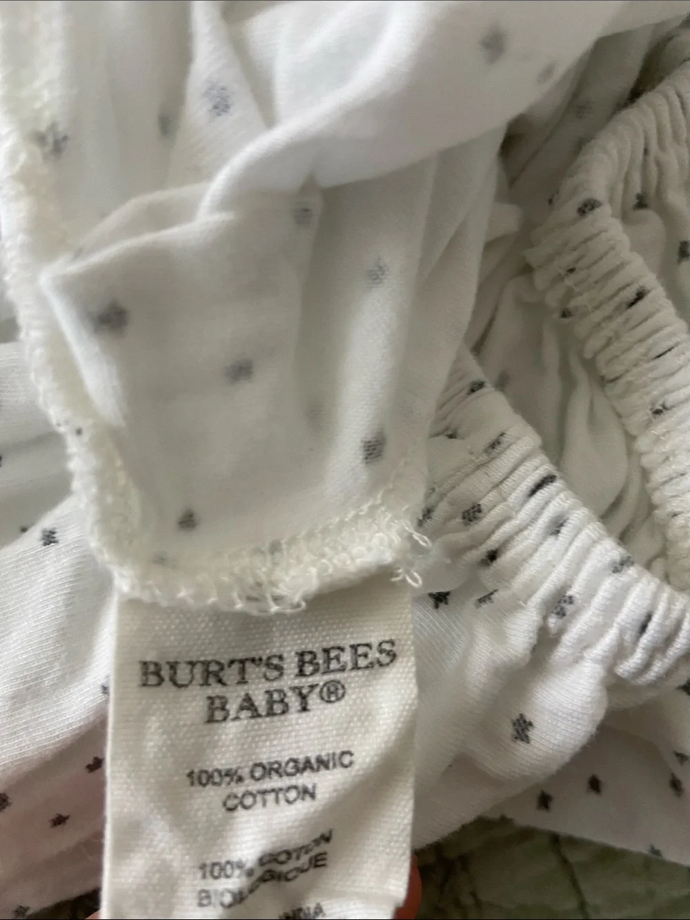 Burts Bees Baby organic cotton changing pad cover